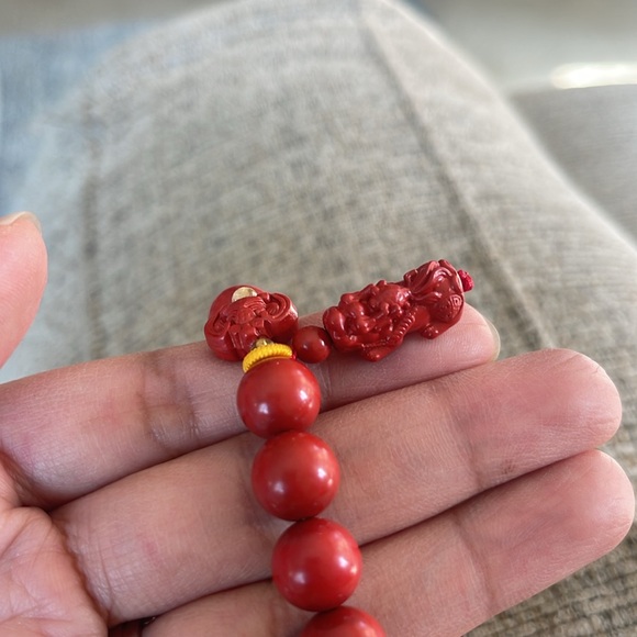 100% Cinnabar with piyao - Picture 3 of 5